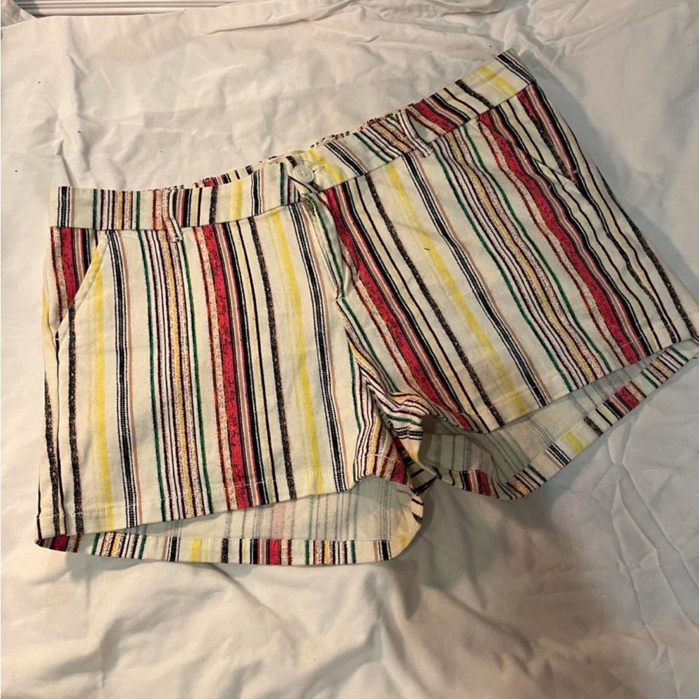 BeBop Multicolor Striped Shorts
